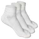 LOURYN KOULYN® Bamboo Socks for Men | Quarter Length | Odour-Free &amp; Breathable | Padded Base &amp; Anti-bacterial | Cotton Socks