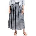 Amazon Brand - Myx Cotton A-Line Skirt