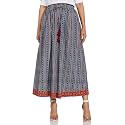 Amazon Brand - Myx Cotton A-Line Skirt