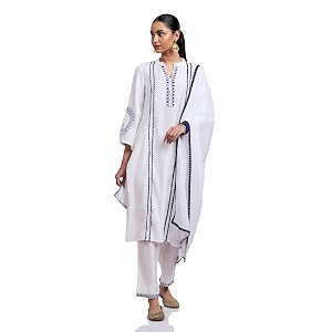 Amazon Brand - Myx Womens Embroidered Kurta