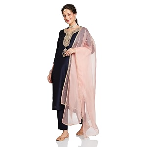 Amazon Brand - Myx Womens Embroidered Kurta