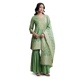 Amazon Brand - Myx Womens Jaquard Embroidered