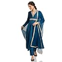 Amazon Brand - Myx Women39s Embroidered Anarkali