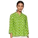 Amazon Brand - Myx Women's Embroidered Regular Fit Kurta in Cotton