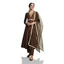 Amazon Brand - Myx Women39s Embroidered Anarkali