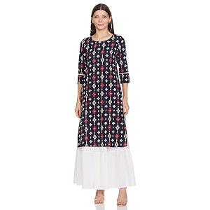 Amazon Brand - Myx Womens Printed Kurta