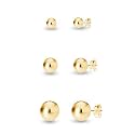 Amazon Brand - Nora Nico 925 Sterling Silver BIS Hallmarked Earring Set for Women