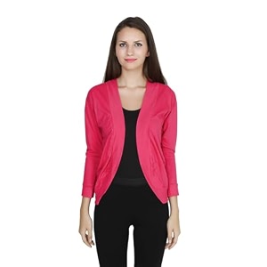 amazon brand - nora nico women39s cotton shrug with 34th sleeves