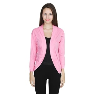 amazon brand - nora nico women39s cotton shrug with 34th sleeves