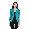 Amazon Brand - Nora Nico Women's Cotton Shrug with 3/4th Sleeves