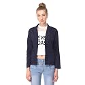Amazon Brand - Nora Nico Womens Cotton Full Sleeves Shrug (XL, Navy Blue)