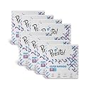 Amazon Brand - Presto! 1 Ply Tissue Paper Napkin | 800 Pulls | 100 Pulls X 8 Packs |100% Natural Virgin Cellulose Fiber