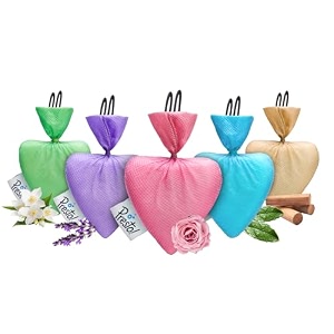 amazon brand - presto camphor heart shape air freshener  assorted  pack of 3  jasmine sandal and original  long lasting  air freshener for car home amp office