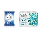 Amazon Brand - Presto! Detergent Powder - 8kg & Amazon Brand - Presto! 2 Ply Kitchen Tissue/Towel Paper Roll - 6 Rolls (60 Pulls Per Roll)