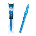 Amazon Brand - Presto! Plastic Kharata Broom, Hard Bristle Broom, Hard Floor Cleaner | Pack of 1, Blue