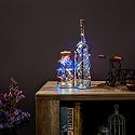 Amazon Brand - Solimo 2M 20 LEDs Bottle Cork String Light for Decoration - Multicolor, Pack of 2