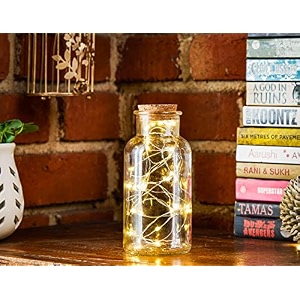 amazon brand - solimo 5m 50 leds usb string light for decoration - warm white