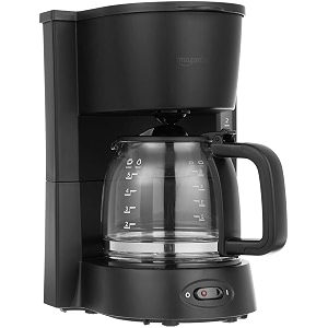 amazon basics 650 watt drip coffee maker with borosilicate carafe
