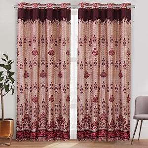 Amazon Brand - Solimo Bello Polyester Curtain