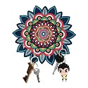 Amazon Brand - Solimo Designer Wooden Key Holders for Home | 4 Hooks