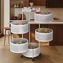 Amazon Brand - Solimo 360 Revolving Preassembled
