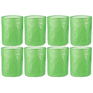 amazon brand - solimo hdpe uv protected 260 gsm round grow bags  green  12x15 inch  pack of 8
