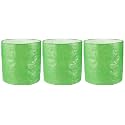 Amazon Brand - Solimo HDPE UV Protected 260 GSM Round Grow Bags | Green | 15x15 Inch | (Pack of 3)