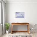 Amazon Brand - Solimo Laminac Study Table Without Storage Space (Engineered Wood, Indian Oak Teak)