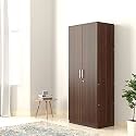 Amazon Brand - Solimo Neymar Engineered Wood Wardrobe, Walnut, 3 Door