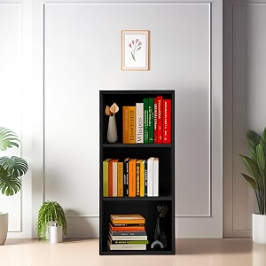 amazon brand - solimo opera 3ft open book shelf  wenge finish 904029 cm termite amp moisture resistant engineered wood easy to clean eco-friendly storage organizer