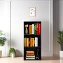 Amazon Brand - Solimo Opera 3ft Open Book Shelf – Wenge Finish (90×40×29 cm), Termite & Moisture Resistant, Engineered Wood, Easy to Clean, Eco-Friendly Storage Organizer