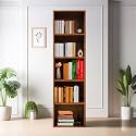 Amazon Brand - Solimo Opera Bookshelf (Leon Teak, 5 Feet)