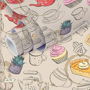 Amazon Brand - Solimo PVC Self-Adhesive Wallpaper