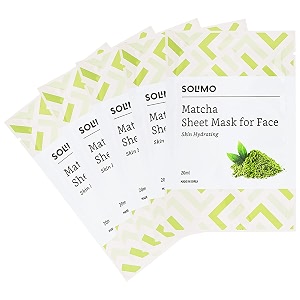 amazon brand - solimo sheet mask for face flavor 15 1 count