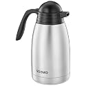 Amazon Brand - Solimo Stainless Steel 24 Hours Hot or Cold Tea/Coffee Flask | Silver, 1500 ml