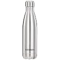 Amazon Brand - Solimo Stainless Steel Insulated 24 Hours Hot and Cold Bottle, 500 ml, Silver