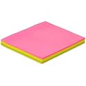 Amazon Brand - Solimo Sticky Notes Pad, Pocket-Size, Wirobound (3 x 4 Notes, 200 Sheets)