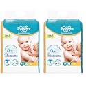 Amazon Brand - Supples Premium Diapers, Medium (M), 31 Count, 7-12 Kg, 12 hrs Absorption Baby Diaper Pants (Pack of 2)