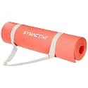 Amazon Brand - Symactive Exercise Yoga Mat, 8mm, Red