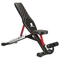 Amazon Brand - Symactive Adjustable &amp; Foldable Multipurpose Upright Gym Bench For Full Body Workout, Max Weight 350 Kg