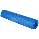Amazon Brand - Symactive Pure EVA Anti-Slip Exercise Yoga Mat with Carrying Bag, 6mm, Blue