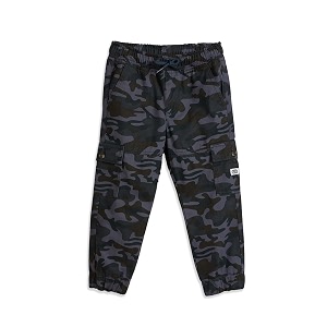 amazon brand - symbol boy39s cotton cargo jogger  elasticated waistband and cuff  stretchable  age 2-14 years