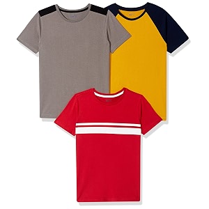 amazon brand - symbol boy39s regular fit t-shirt
