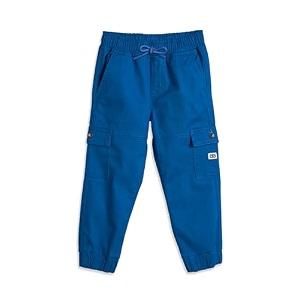 amazon brand - symbol boy39s cotton cargo jogger  elasticated waistband and cuff  stretchable  age 2-14 years