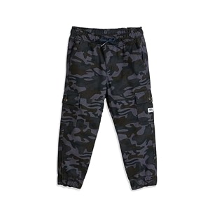 amazon brand - symbol boy39s cotton cargo jogger  elasticated waistband and cuff  stretchable  age 2-14 years