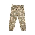 Amazon Brand - Symbol Boy's Cotton Cargo Jogger | Elasticated Waistband and Cuff | Stretchable | Age 2-14 Years
