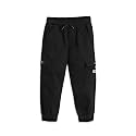 Amazon Brand - Symbol Boy's Cotton Cargo Jogger | Elasticated Waistband and Cuff | Stretchable | Age 2-14 Years
