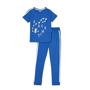 amazon brand - symbol boys cotton pajama set