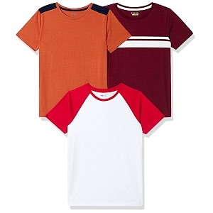 amazon brand - symbol boy39s regular fit t-shirt
