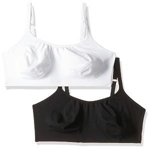 amazon brand - symbol camisole bra for womens  full coverage  non padded non wired  cotton strech  seamless cups  combo pack set of 2